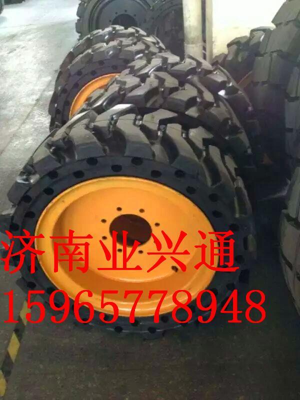 山東濟南山貓S331/337滑移裝載機實心輪胎輪轂